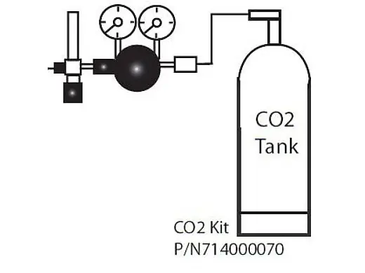 Pentair 714000070 IntelliChem CO2 Kit Diffuser Solenoid Regulator
