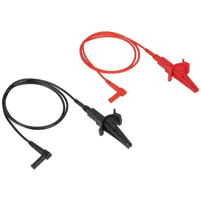 Klein Tools 69381 Heavy-Duty Alligator Clip Test Leads 3-Foot