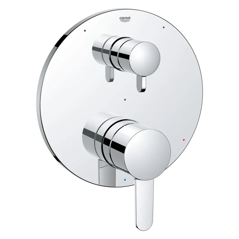 Grohe 29425000 Cosmopolitan Pressure Balance Valve Trim With 3-Way Diverter With Cartridge