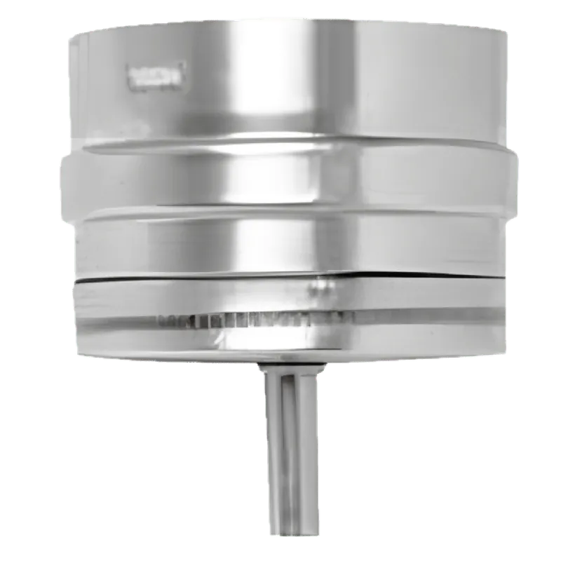 Metal-Fab 3SCTC CorrGuard Single Wall Round Tee Cap with Drain 3 inch