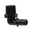 NIBCO PX01958C NPD25BE 1/2 X 1/2 MIP POLY ADAPTER ELBOW