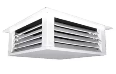TRUaire 60022X22 Evaporative Cooler Diffuser 4-Way 22x22 inches Steel