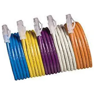 Allen Tel ATG1007-BU Cat 6A 10Gb Patch Cable 7 ft. Blue