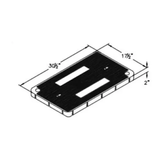 Oldcastle Infrastructure 1021150 CTY N36R-Traffic-Signal Concrete Lid
