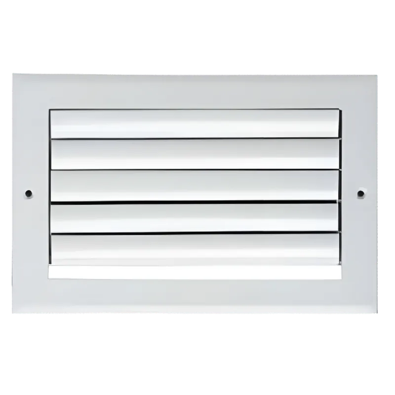 Metal-Fab ACRA146W1 One Way Curved Blade Adjustable, Sidewall Ceiling Register 14 inch x 6 inch