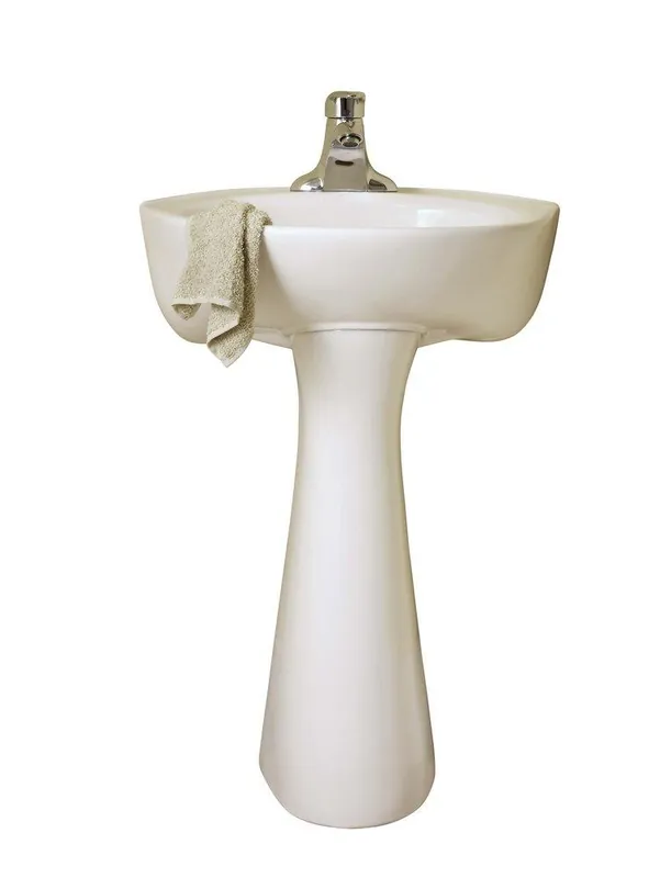 American Standard 0611001.020 Cornice 15-1/2 x 15-1/2 in. Oval Wall Mount Bathroom Sink in White
