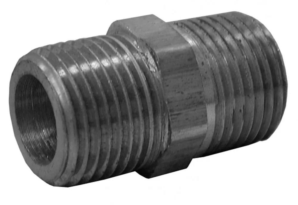 Jones Stephens P12204 1/4 Pipe Hex Nipple YB122 4