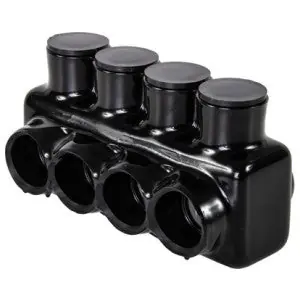 NSI Industries IPL500-4 Mechanical Split Bolts and Taps Plastisol 4 Port 500 MCM to #4 AWG