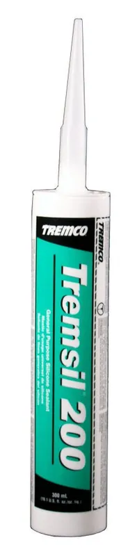 Tremco 97180065323 TremSil 200 Clear Acetoxy Silicone Sealant