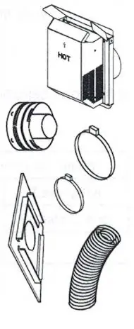 Innovative Hearth Products 77L88 SFKIT18 Flex Sq. Termination Was 4078345