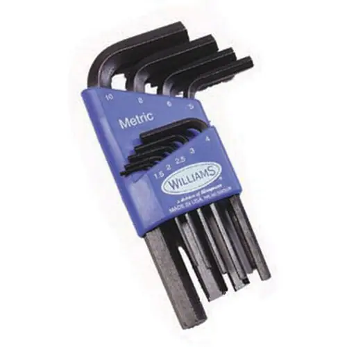 Williams WILLI-13609 Long Standard Key Set 1.5 mm Hex