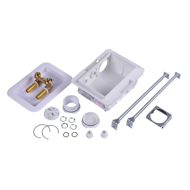 Oatey 38474 Wash Mach Out Box - Swt/MIP 1/4 Turn