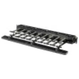 Ortronics OR-SHMC1RU Cable Manager Horizontal Single-Sided Black 1 RU