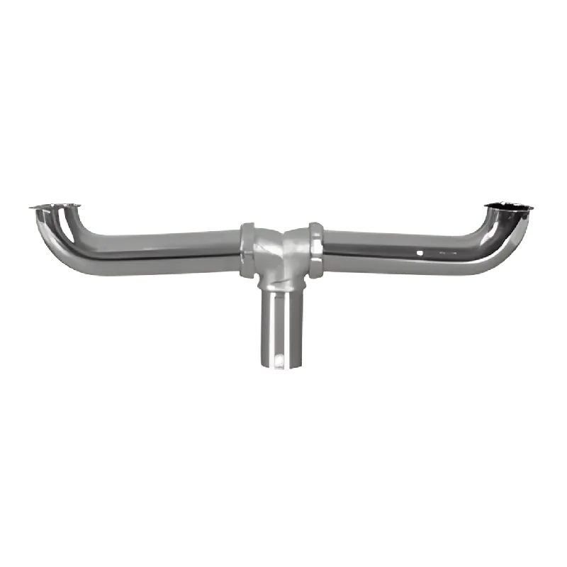 Approved Vendor BCOCW16 1-1/2 inch x 16 inch 22 Ga Brass Tubular Center Outlet Waste, Slip Joint, Chrome Plated