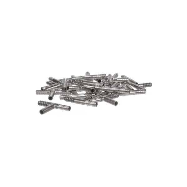 SS TEE 1/4 BARB 25 Pack Replacement 1001280-BP25 for Lancer Juice Machines