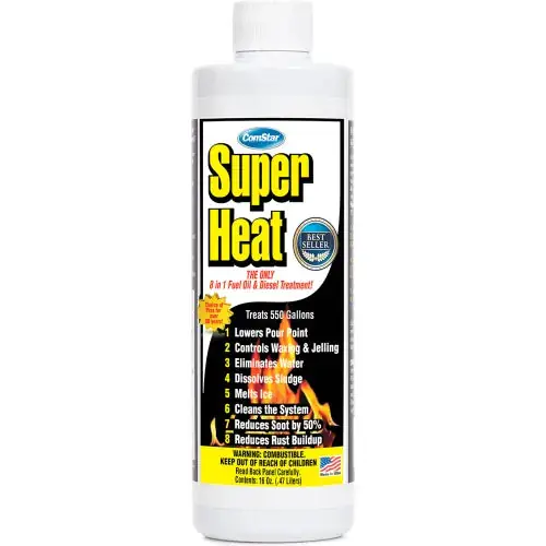 ComStar 60-130 Super Heat Fuel Oil & Diesel Treatment, 8 In 1, 1 Pt.