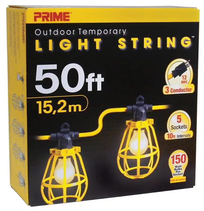 Prime LSUG2830 125V Plastic Incandescent Work Light