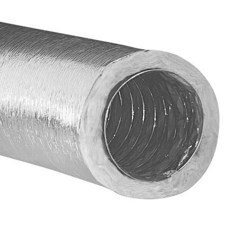 Hart & Cooley 051039 8 in. x 25 ft. Silver R4.2 Flexible Air Duct