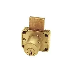 OLYMPUS LOCK 200DWUS41-3/8KA107 Deadbolt Drawer Lock National Keyway Non-Hand Keyed Alike 7/8 Diameter x 1-3/8 Length Barrel