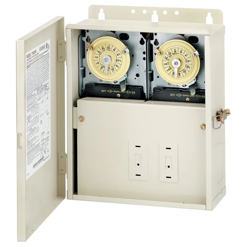 Intermatic T10404R Control Panel with 240 VAC (12 HEIGHT X 12 LENGTH X 4-1/4 DEPTH IN)