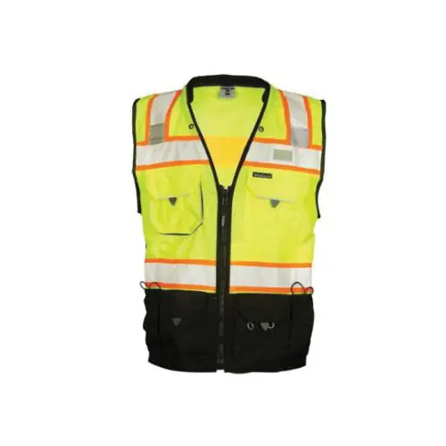 ML Kishigo S5002-2X Premium Black Series S5002 Surveyor Safety Vest Class 2