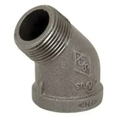 ASC Engineered Solutions 33SF1004C BSE451/2 1/2 150 Street 45 BLK