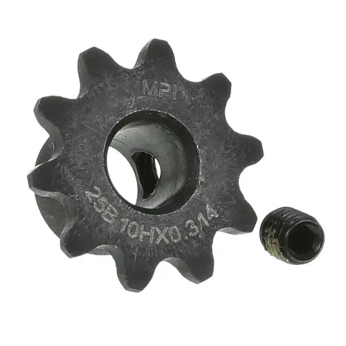 Sprocket with Set Screw 10 Tooth 5/16 Bore 1/2 Thick ROU2150267 for Roundup - AJ Antunes