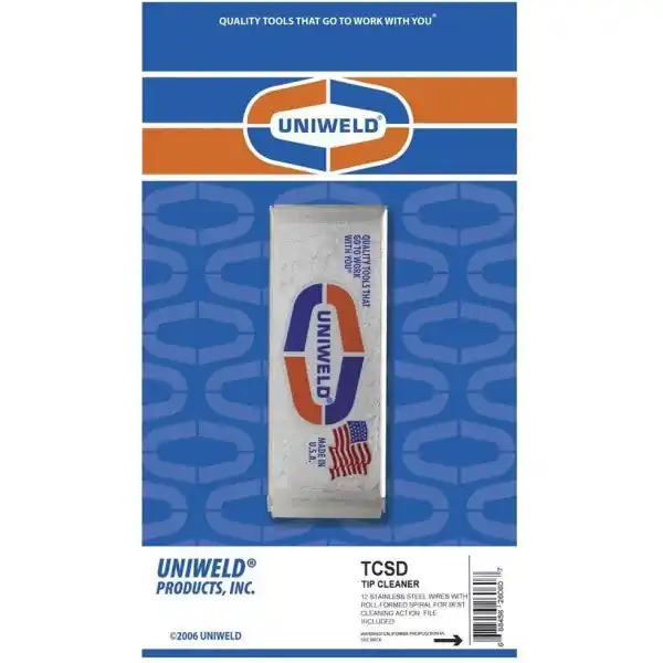 Uniweld UNI-TCSD Tip Cleaner Set