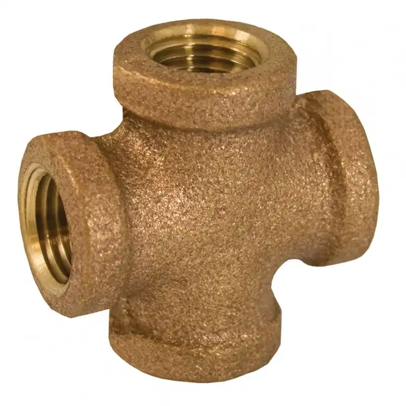 Jones Stephens B74105LF 3/4 Bronze Cross - Lead Free