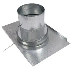 Cody 6881012 Reducer Ceiling Box With Damper, 10 in L x 12 in W