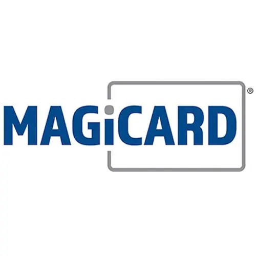 Magicard M3610083 Plastic ID Card Magicard Holopatch, Gold Seal, 100-Cards
