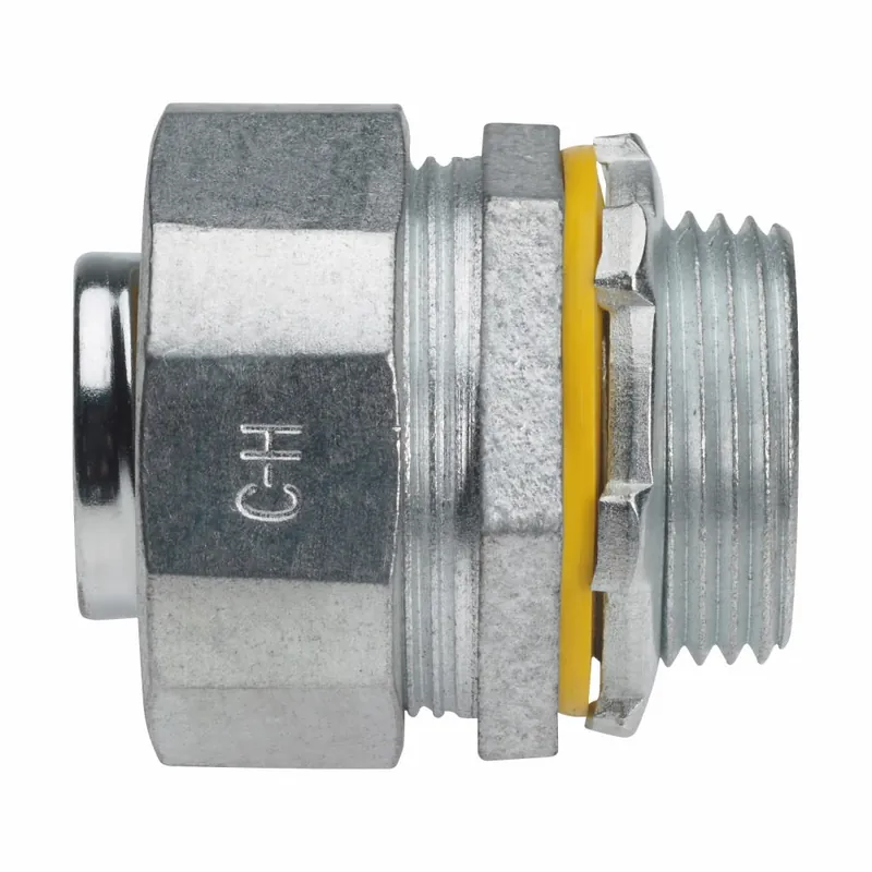 Eaton LT38 Liquid Tight Non-Insulated Straight Threaded Conduit Connector 3/8 in