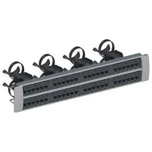 CommScope 760152595 SYSTIMAX 360™ GigaSPEED X10D® 110GS6 Patch Panel Cat 6 48-Port