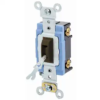Leviton 1201-2L AC Quiet Toggle Switch 15 Amp 120/277 Volt