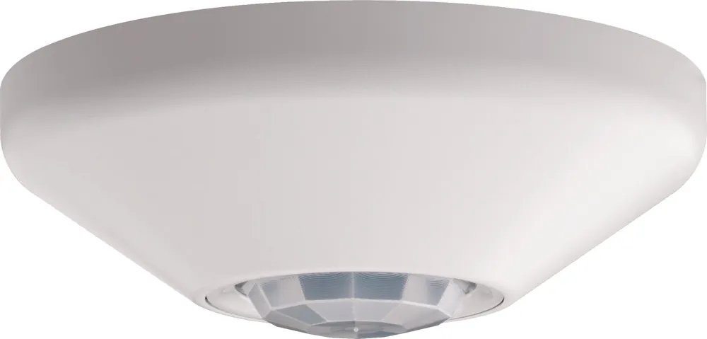 SensorSwitch CMR-10 Sensor Switch CMR 10 120/277 VAC 360 Degrees Large Motion White 1-Gang Ceiling Mount Sensor