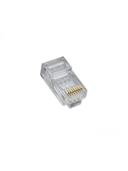 Platinum Tools 106162C Round, Stranded CAT5e High Performance RJ45 Connectors, 25-Pack