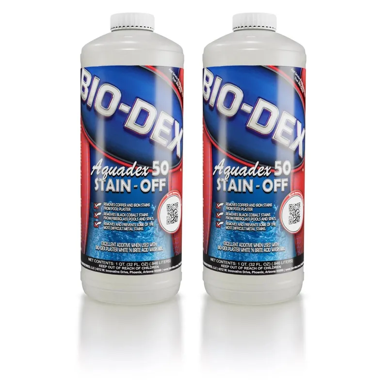 BIO-Dex Laboratories ADQ50 Aquadex 50 Stain-Off 32oz 2 Pack