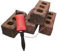 MARSHALLTOWN 634 250' Orange Braided Mason Line