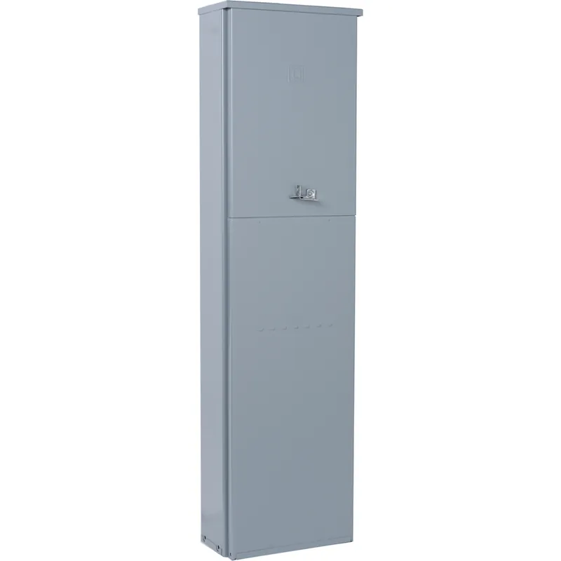 Square D MP43X11PED Square D MP Meter Pak, Wall Mount Pedestal for MP Meter Pak, for 3 to 6 Position, 125 Amp, 43 by 11 inch