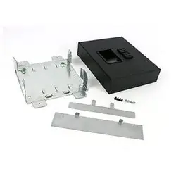 Wiremold OFR48-2MRTC Overfloor Raceway Transition Box, 2-Gang, Steel, Black, with Knockouts