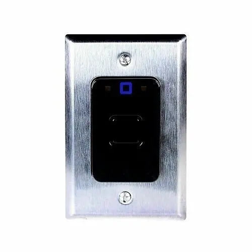 Keyscan SRK-RNFC2 SRK Series Single Gang Flush Mount Reader with Ambiance and Aurora Software