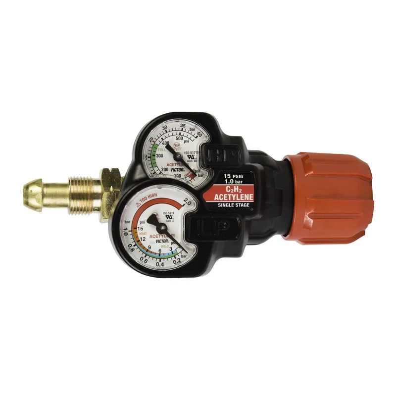 Victor 0781-3606 Regulator Heavy-Duty High Capacity Single Stage