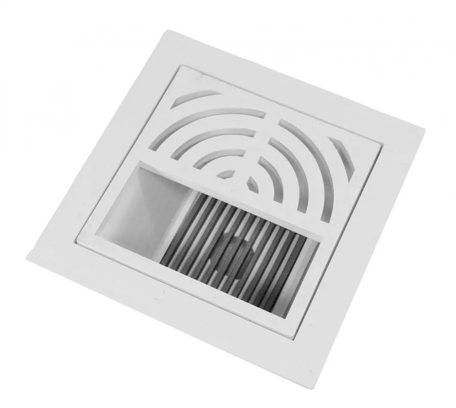 Jones Stephens S59044 4PVC Floor Sink PF W/1/2 Grate & Dome STR