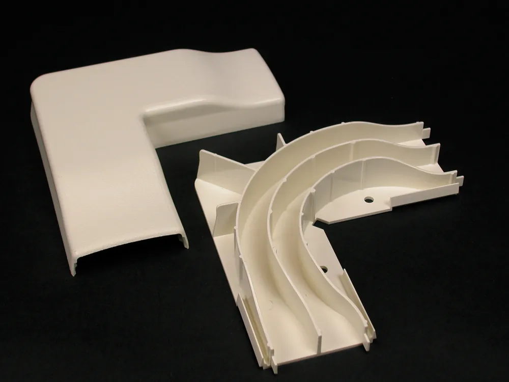 Legrand 2311DFO-WH Divided Flat Elbow 90 Degree Bend (Size 5-1/2 Inches) Replacement 2311DFO-WH