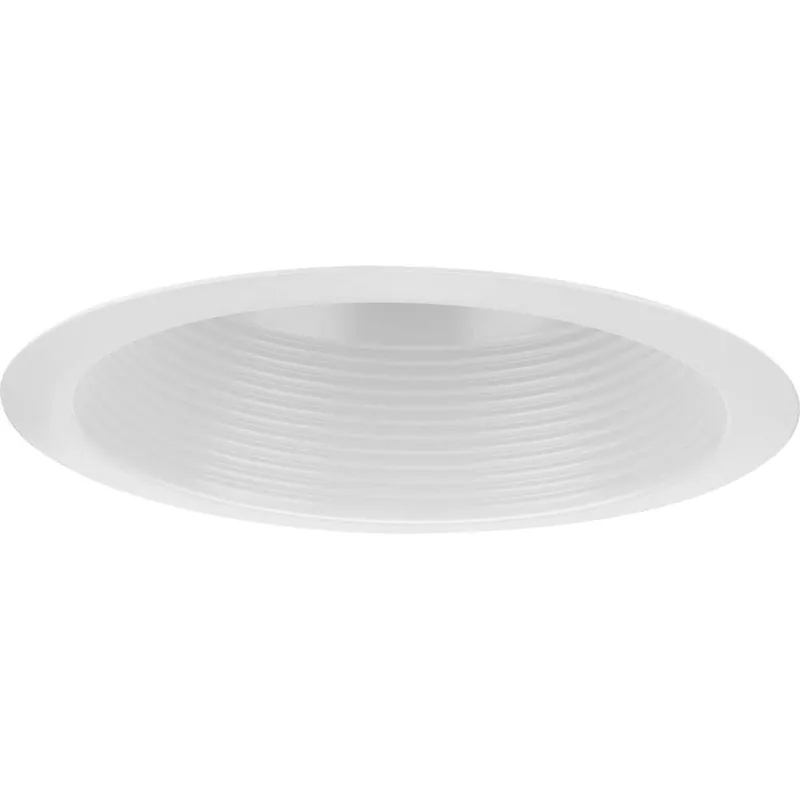 Progress Lighting P806006-028 6-Inch Recessed Trim 120 Volt Satin White