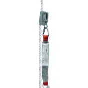 Protecta 1340005 PRO Rope Adjuster, Shock Absorbing Lanyard for 5/8 Rope, 2'L