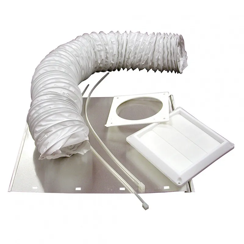 JONES STEPHENS D04001 4X5 VENT KIT W/LOUV WHITE HOOD