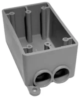 Multi Fittings Corp 278087 IPEX FSS-2-050710-U PVC FSS 2G BOX