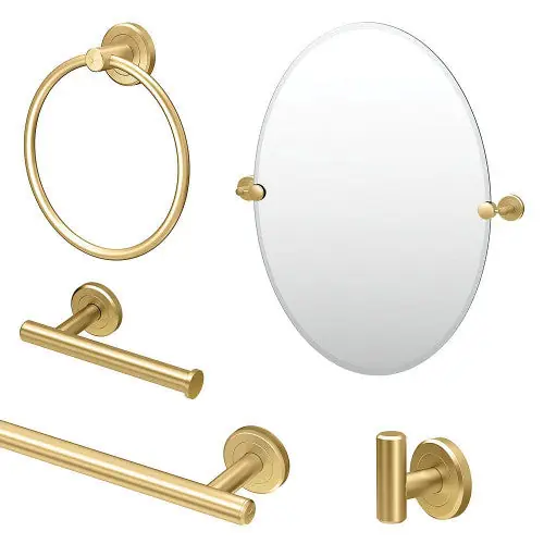Gatco KA-LAT-5-BB Bath Accessory Kit Latitude2