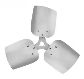 DIVERSITECH 60557501 22 3-Blade Clockwise Condenser Style Fan Blade